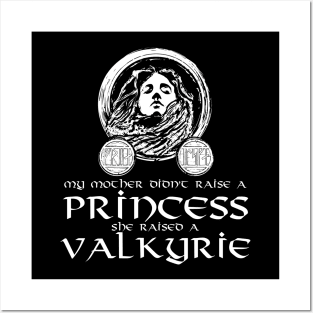 Valkyrie - Medieval Norse Mythology Viking Valhalla Myth Posters and Art